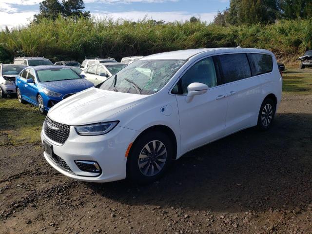 2C4RC1L78NR121563 - 2022 CHRYSLER PACIFICA HYBRID TOURING L WHITE photo 1