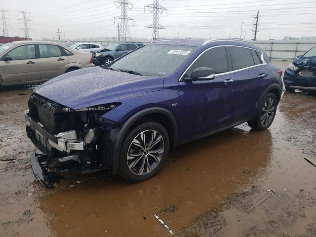 SJKCH5CR2HA035364 - 2017 INFINITI QX30 BASE BLUE photo 1