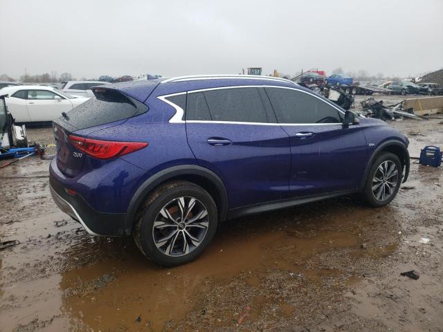 SJKCH5CR2HA035364 - 2017 INFINITI QX30 BASE BLUE photo 3