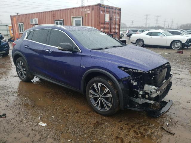 SJKCH5CR2HA035364 - 2017 INFINITI QX30 BASE BLUE photo 4