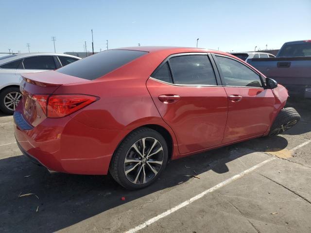 5YFBURHE7HP675752 - 2017 TOYOTA COROLLA L RED photo 3