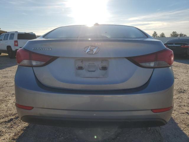 5NPDH4AE2GH739184 - 2016 HYUNDAI ELANTRA SE GRAY photo 6