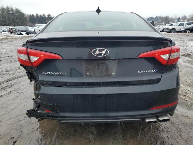 5NPE34AB9HH541762 - 2017 HYUNDAI SONATA SPORT BLACK photo 6