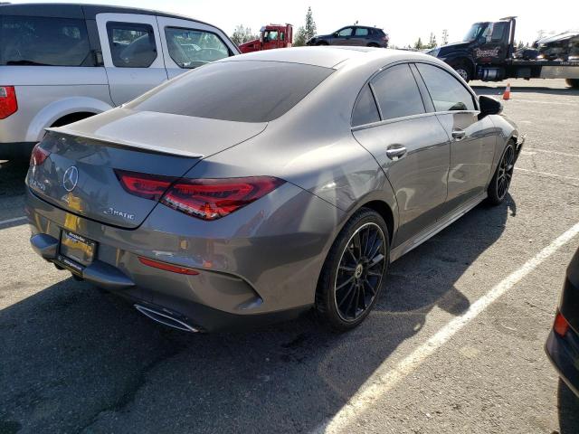 W1K5J4HB2LN102073 - 2020 MERCEDES-BENZ CLA 250 4MATIC GRAY photo 3