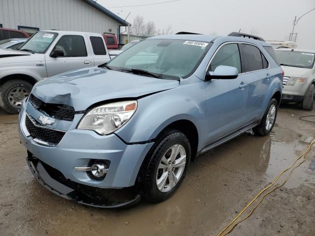 2GNALCEK7E6295045 - 2014 CHEVROLET EQUINOX LT BLUE photo 1