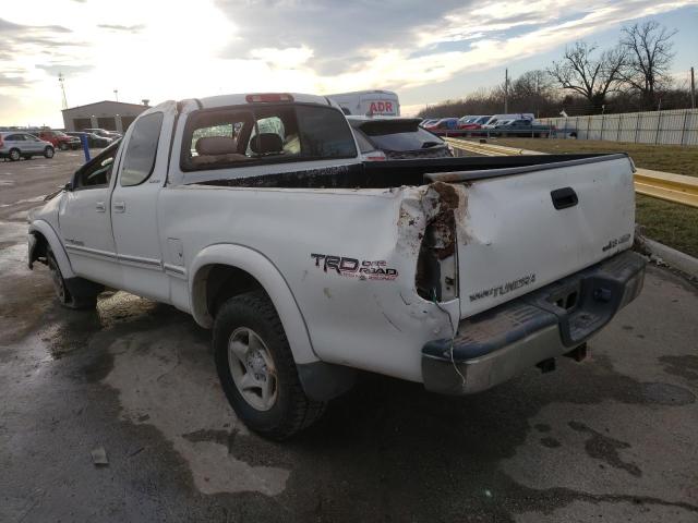 5TBBT48191S170286 - 2001 TOYOTA TUNDRA ACCESS CAB LIMITED WHITE photo 2