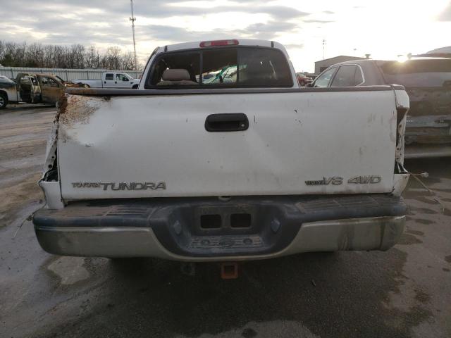 5TBBT48191S170286 - 2001 TOYOTA TUNDRA ACCESS CAB LIMITED WHITE photo 6