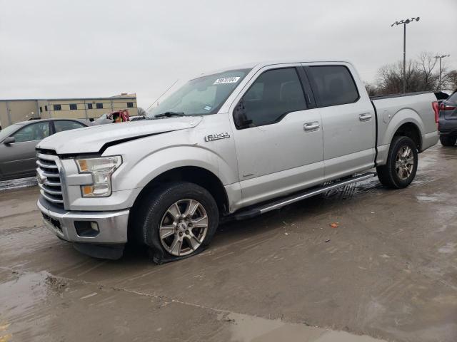 1FTEW1CP2FKD14930 - 2015 FORD F150 SUPERCREW SILVER photo 1