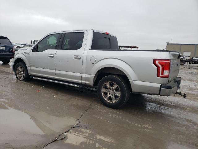 1FTEW1CP2FKD14930 - 2015 FORD F150 SUPERCREW SILVER photo 2