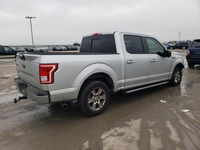 1FTEW1CP2FKD14930 - 2015 FORD F150 SUPERCREW SILVER photo 3