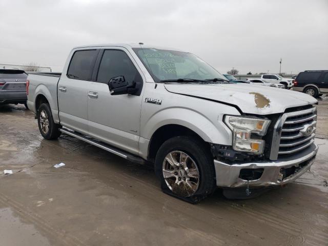 1FTEW1CP2FKD14930 - 2015 FORD F150 SUPERCREW SILVER photo 4
