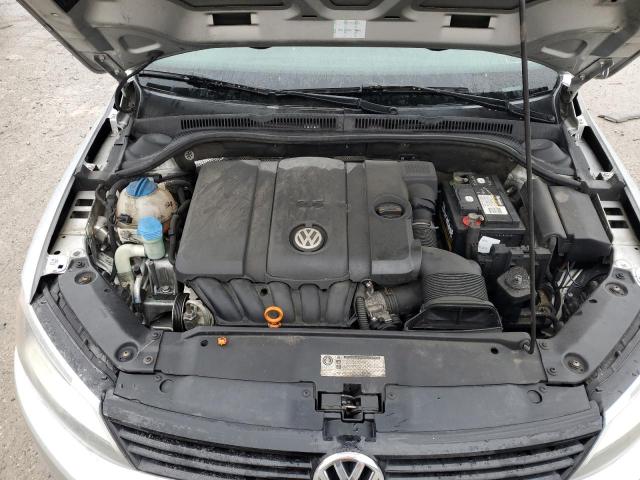 3VWDX7AJ0BM355082 - 2011 VOLKSWAGEN JETTA SE SILVER photo 11