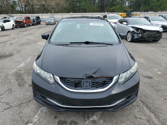 2HGFB2F51EH533465 - 2014 HONDA CIVIC LX BLACK photo 5