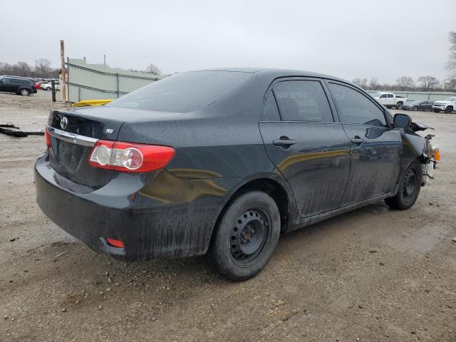 JTDBU4EE3B9128949 - 2011 TOYOTA COROLLA BASE BLACK photo 3