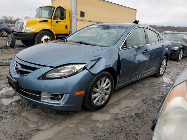 1YVHZ8DH6C5M22847 - 2012 MAZDA 6 I BLUE photo 1