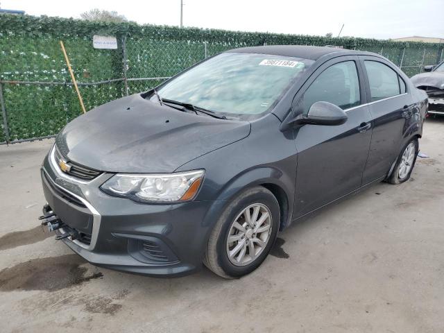 1G1JD5SB1H4153858 - 2017 CHEVROLET SONIC LT BLACK photo 1