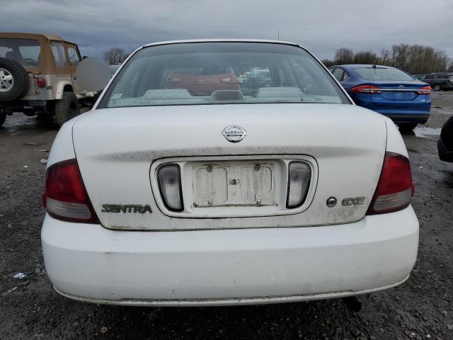 3N1CB51D33L820704 - 2003 NISSAN SENTRA XE WHITE photo 6