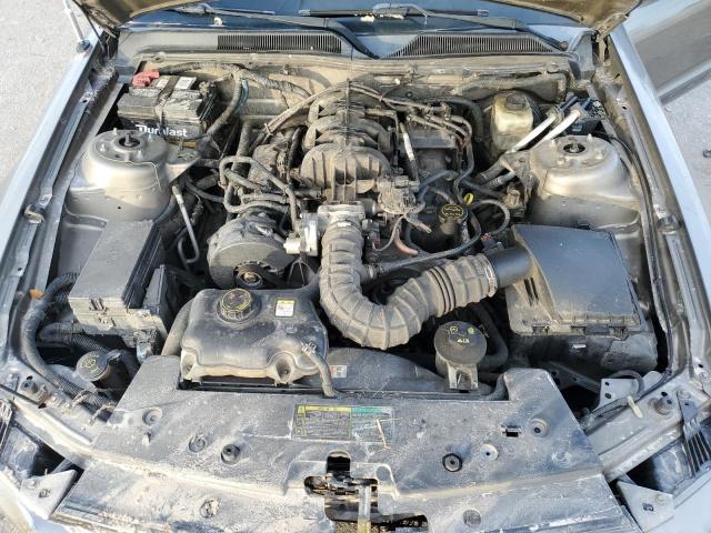 1ZVFT80N855154071 - 2005 FORD MUSTANG GRAY photo 11