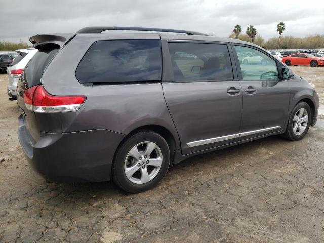 5TDKK3DC2DS304717 - 2013 TOYOTA SIENNA LE GRAY photo 3