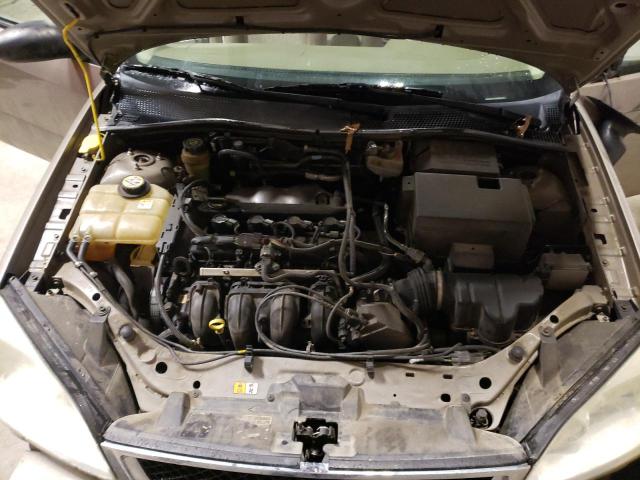 1FAFP34N55W298990 - 2005 FORD FOCUS ZX4 GRAY photo 11