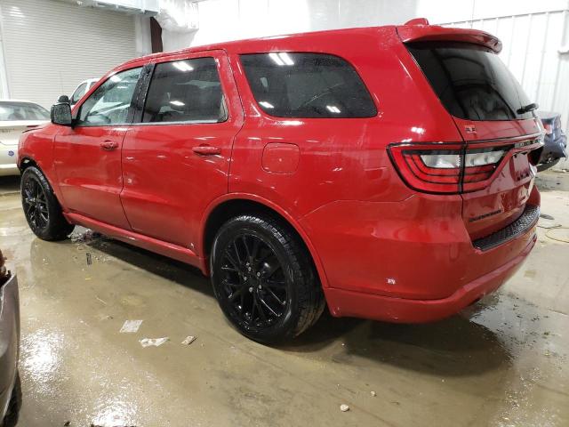 1C4SDHCTXFC873649 - 2015 DODGE DURANGO R/T RED photo 2