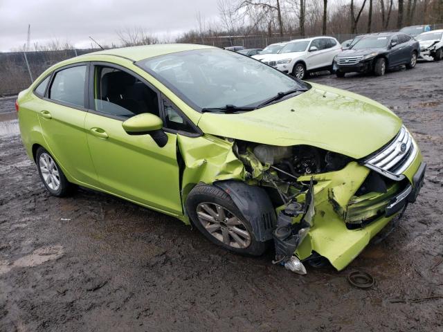 3FADP4BJ9BM171474 - 2011 FORD FIESTA SE GREEN photo 4