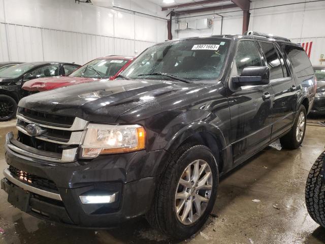 1FMJK2AT7FEF48538 - 2015 FORD EXPEDITION EL LIMITED BLACK photo 1