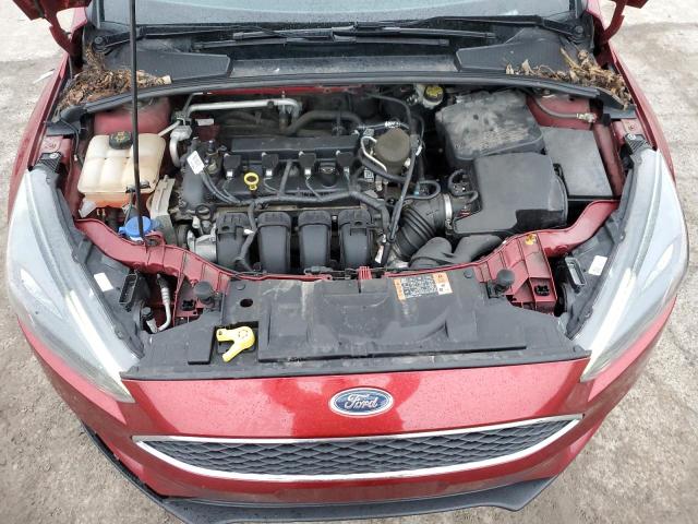 1FADP3K25FL313328 - 2015 FORD FOCUS SE MAROON photo 11