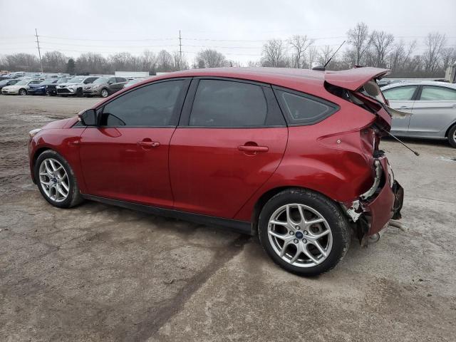 1FADP3K25FL313328 - 2015 FORD FOCUS SE MAROON photo 2