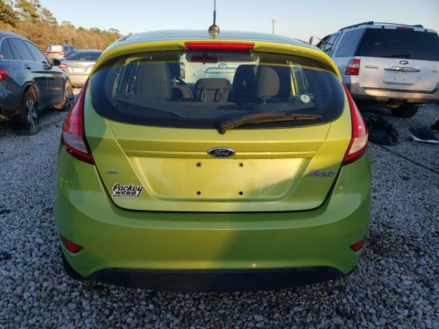 3FADP4EJ3DM153311 - 2013 FORD FIESTA SE GREEN photo 6