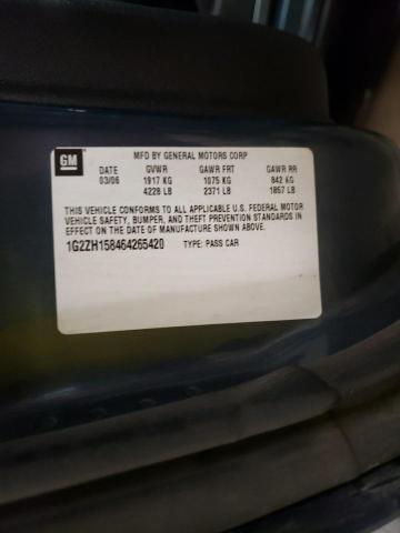 1G2ZH158464265420 - 2006 PONTIAC G6 GT BLUE photo 13