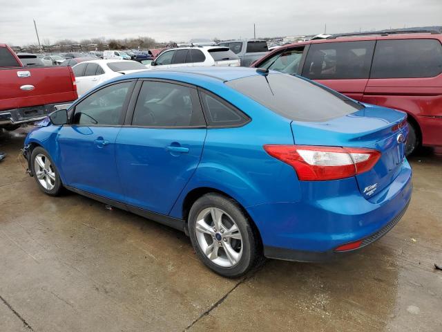 1FADP3F28EL174725 - 2014 FORD FOCUS SE BLUE photo 2