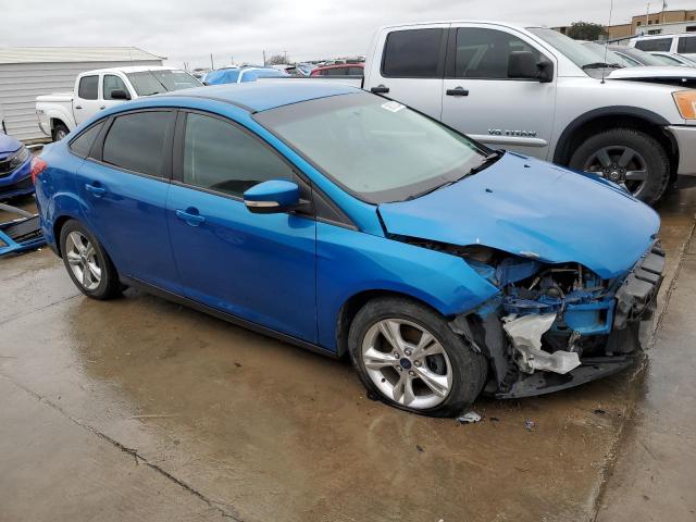 1FADP3F28EL174725 - 2014 FORD FOCUS SE BLUE photo 4