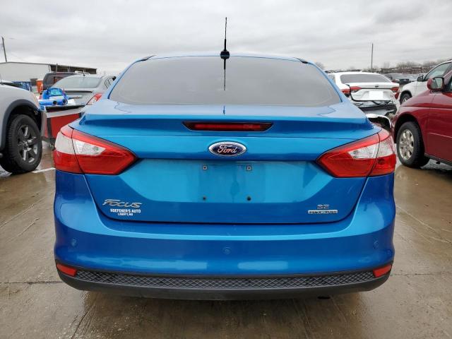 1FADP3F28EL174725 - 2014 FORD FOCUS SE BLUE photo 6