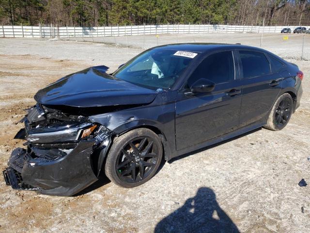 2HGFE2F51NH597738 - 2022 HONDA CIVIC SPORT 灰色 照片 1