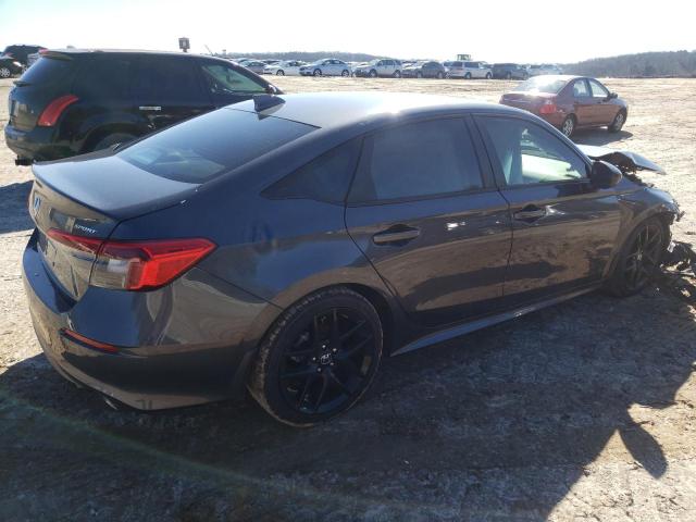 2HGFE2F51NH597738 - 2022 HONDA CIVIC SPORT GRAY photo 3