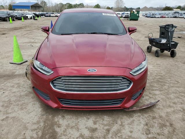 3FA6P0LU7FR107887 - 2015 FORD FUSION SE HYBRID RED photo 5