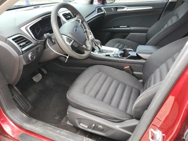 3FA6P0LU7FR107887 - 2015 FORD FUSION SE HYBRID RED photo 7