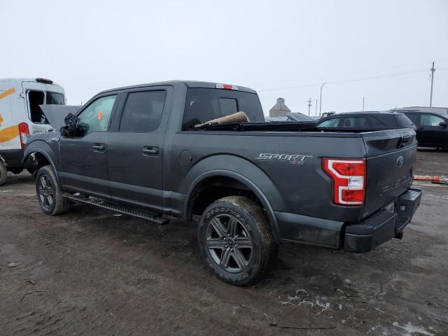 1FTEW1E44LKE71759 - 2020 FORD F150 SUPERCREW GRAY photo 2