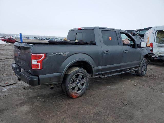 1FTEW1E44LKE71759 - 2020 FORD F150 SUPERCREW GRAY photo 3