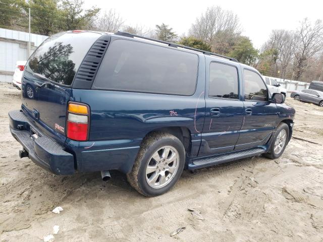 1GKFK66U75J219917 - 2005 GMC YUKON XL DENALI BLUE photo 3