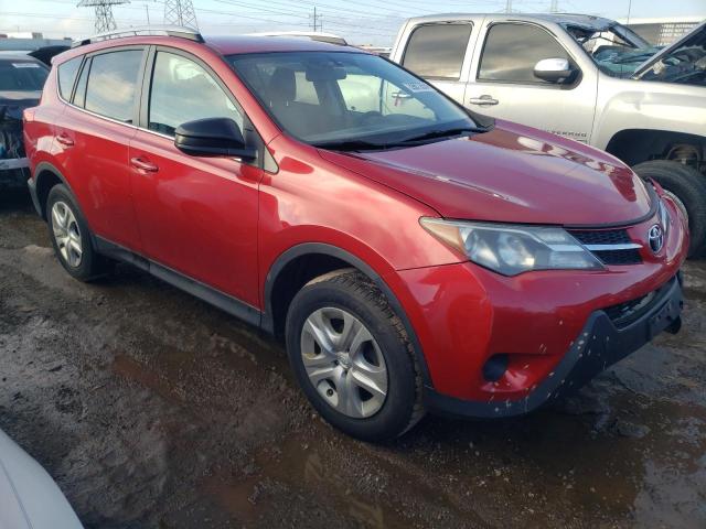 2T3BFREV5DW031682 - 2013 TOYOTA RAV4 LE RED photo 4