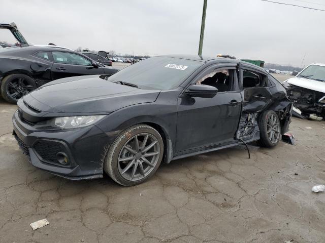 SHHFK7G47JU232649 - 2018 HONDA CIVIC SPORT Noir photo 1