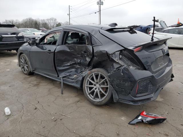 SHHFK7G47JU232649 - 2018 HONDA CIVIC SPORT Noir photo 2