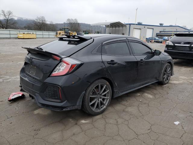 SHHFK7G47JU232649 - 2018 HONDA CIVIC SPORT Noir photo 3
