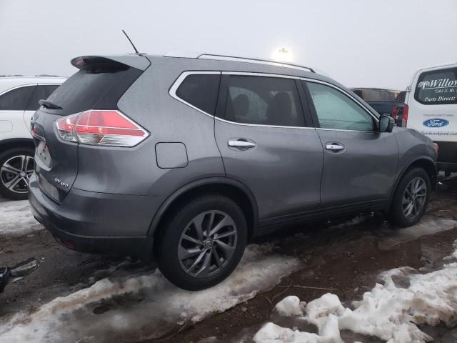 KNMAT2MV4GP621143 - 2016 NISSAN ROGUE S GRAY photo 3