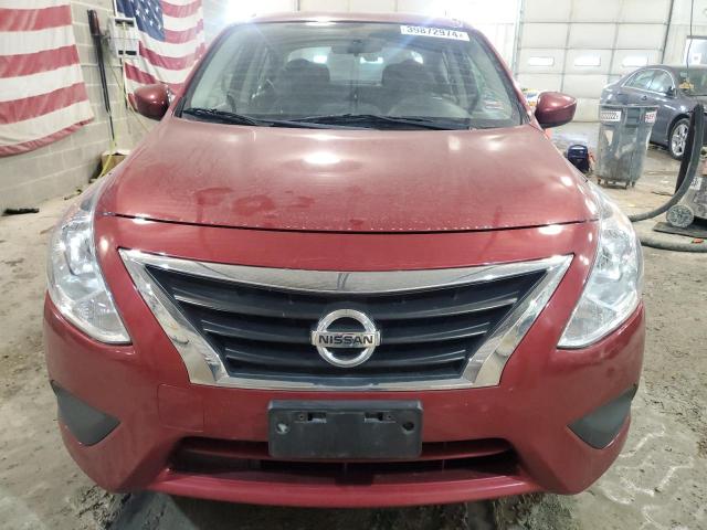 3N1CN7AP5HL885168 - 2017 NISSAN VERSA S BURGUNDY photo 5