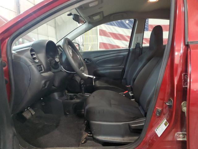 3N1CN7AP5HL885168 - 2017 NISSAN VERSA S BURGUNDY photo 7