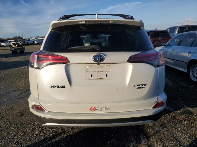 2T3DFREV0GW438824 - 2016 TOYOTA RAV4 LIMITED WHITE photo 6