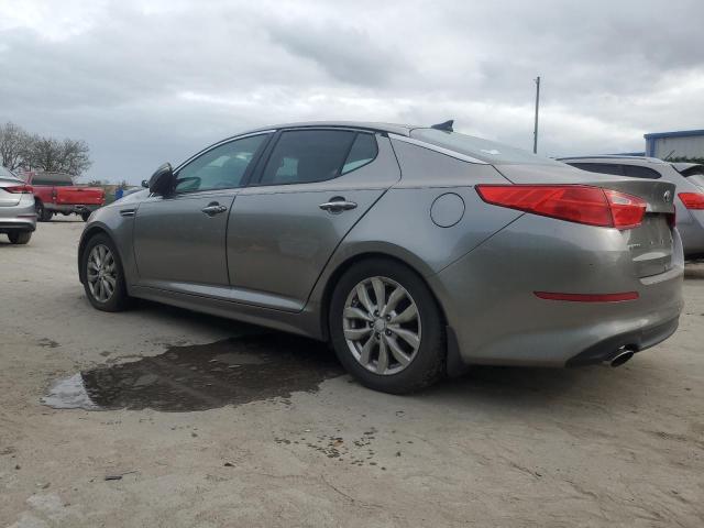 5XXGN4A78EG270327 - 2014 KIA OPTIMA EX GRAY photo 2